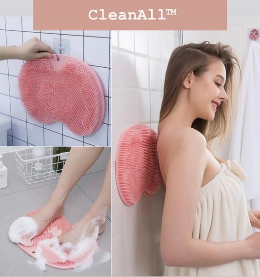 CleanAll™ -  Alfombra de limpieza exfoliante y masajeadora 🛀