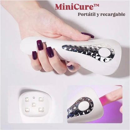 MiniCure™ - Lámpara uv para uñas portátil y recargable 💅