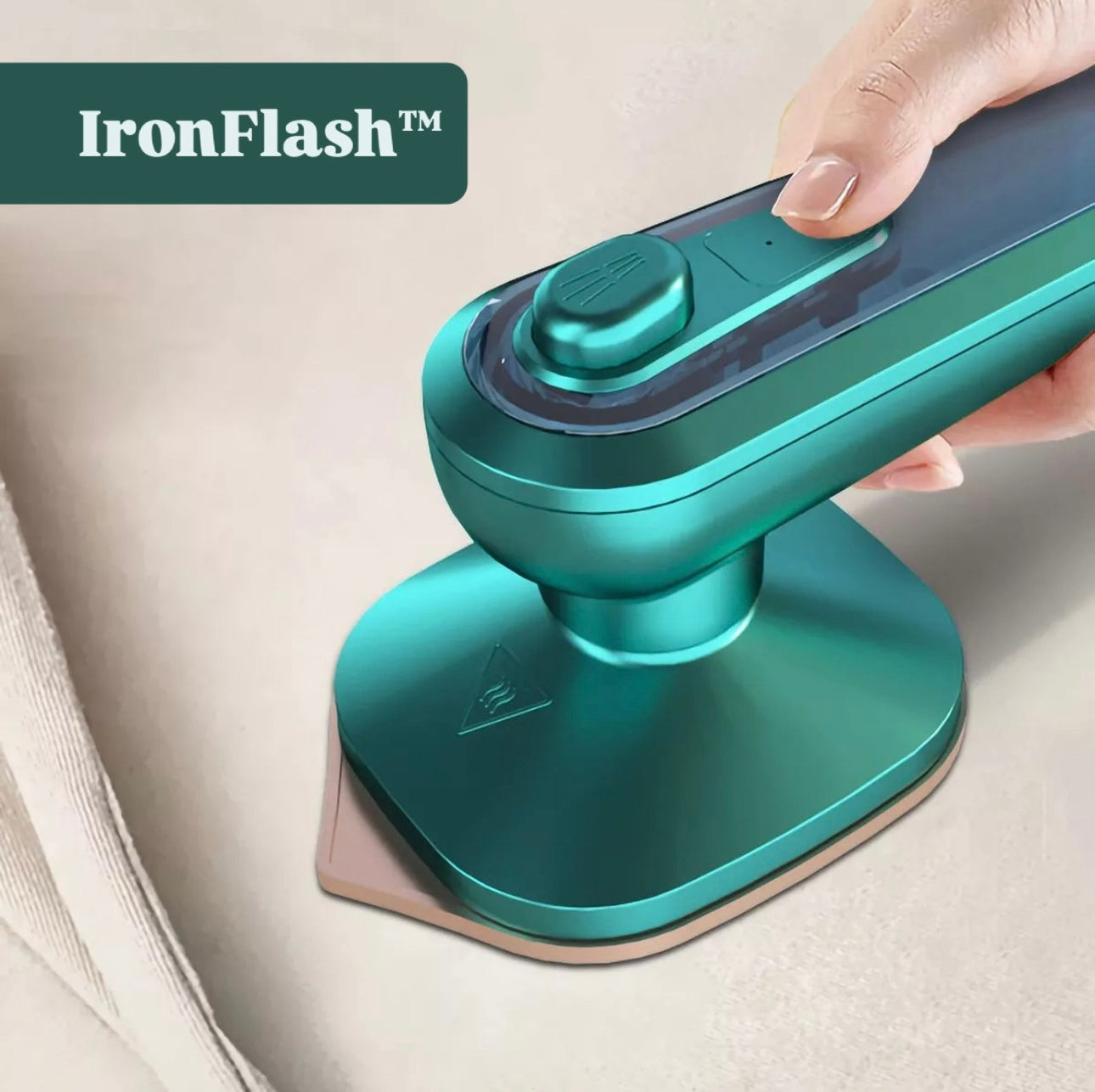 IronFlash™ - Plancha a vapor portátil 🥌