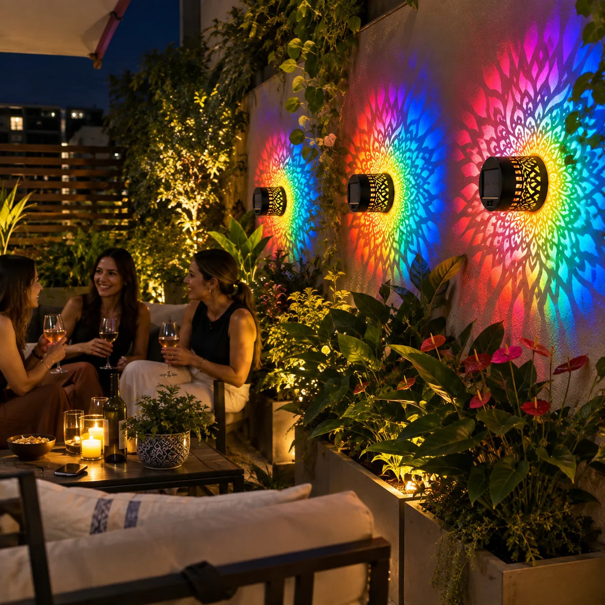 Lumora™ - Lampara solar decorativa ✨