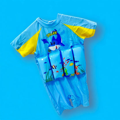 SalvaKids™ - Traje de baño con flotador ajustable incorporado 🛟