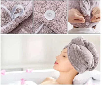 Turban™ - Toalla de microfibra turbante para el cabello 🧖‍♀️ PROMO 2x1!! 💥