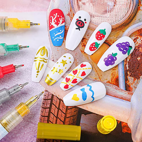 NailsArt™ 🖌️ Kit de marcadores para uñas 💅