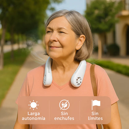 AirFresh™ - Ventilador de cuello portátil