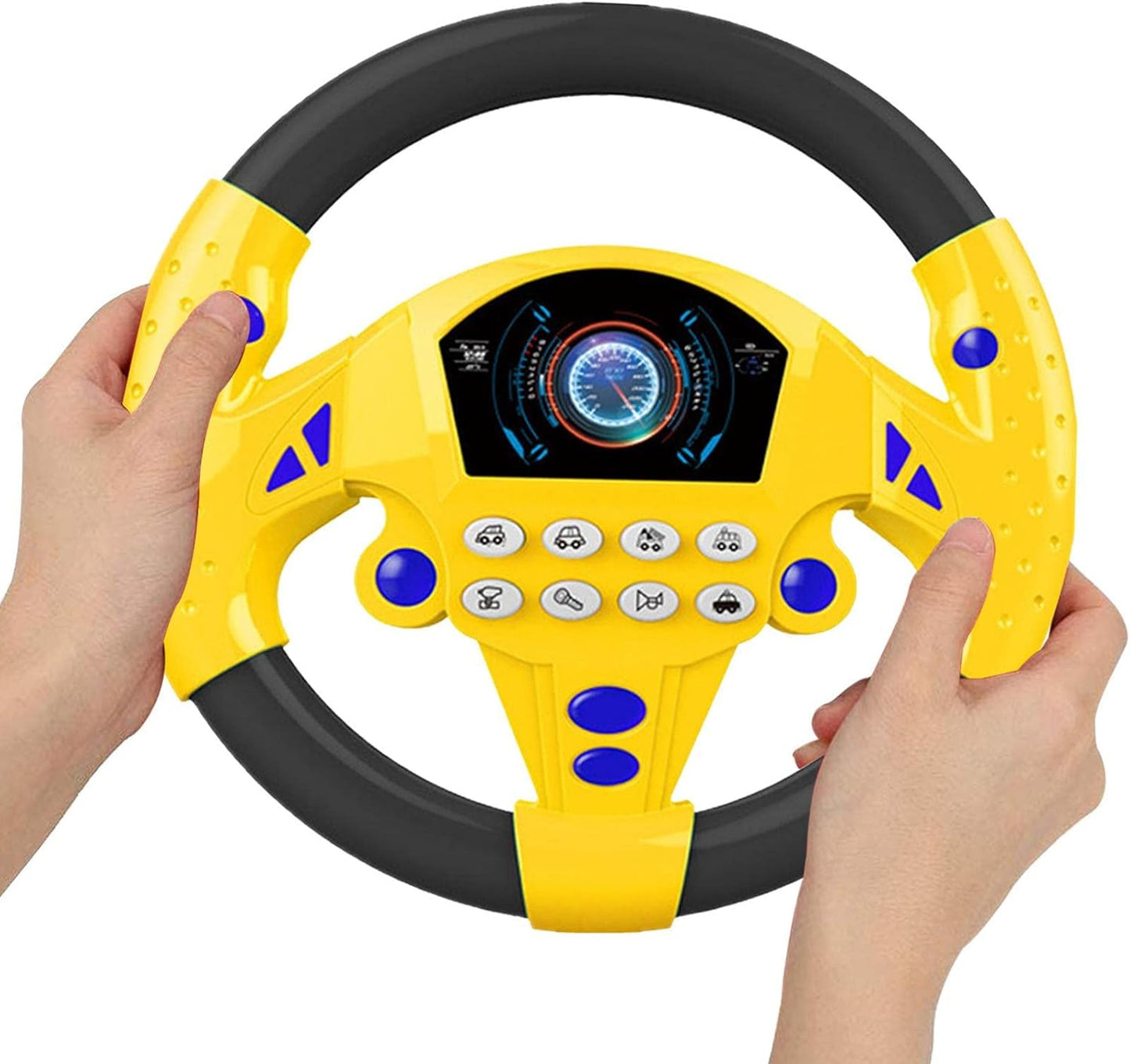 MiniDrive™ -Volante infantil adhesivo con luces y sonido 🚗